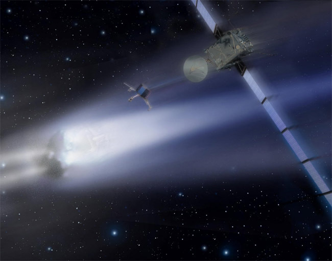 How to Land on a Comet: Go South, Approach With Caution